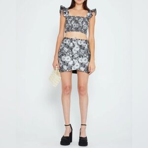 KOURT - Tala Crop Top and Mini Skirt Set